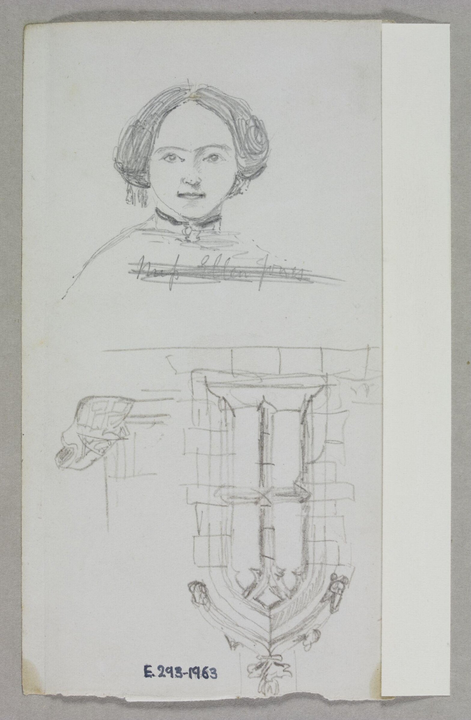 Drawing, Эдвард Уильям Годвин, 1850-е