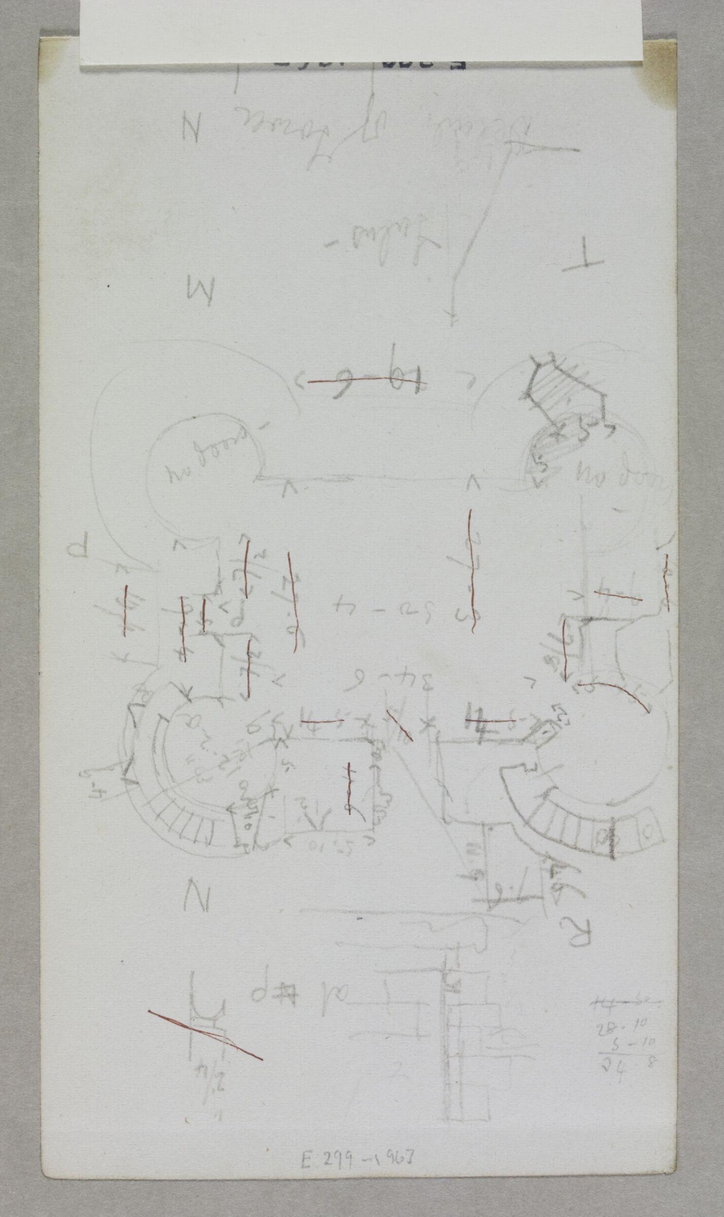 Drawing, Эдвард Уильям Годвин, 1850-е