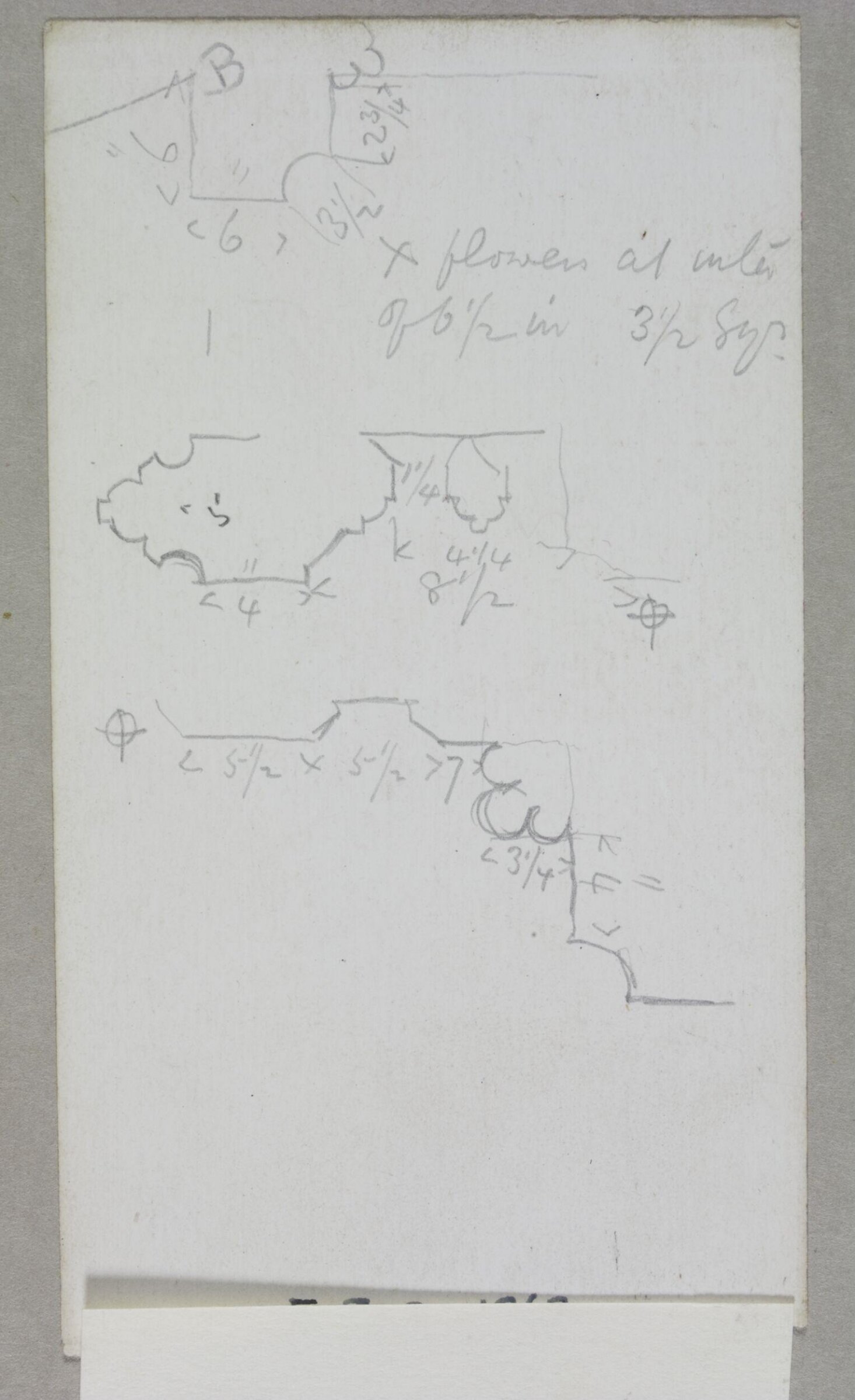 Drawing, Эдвард Уильям Годвин, май 1855 — июль 1855