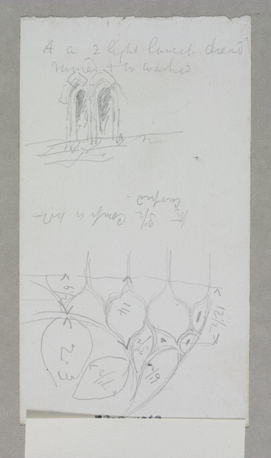 Drawing, Edward William Godwin, May 1855-July 1855
