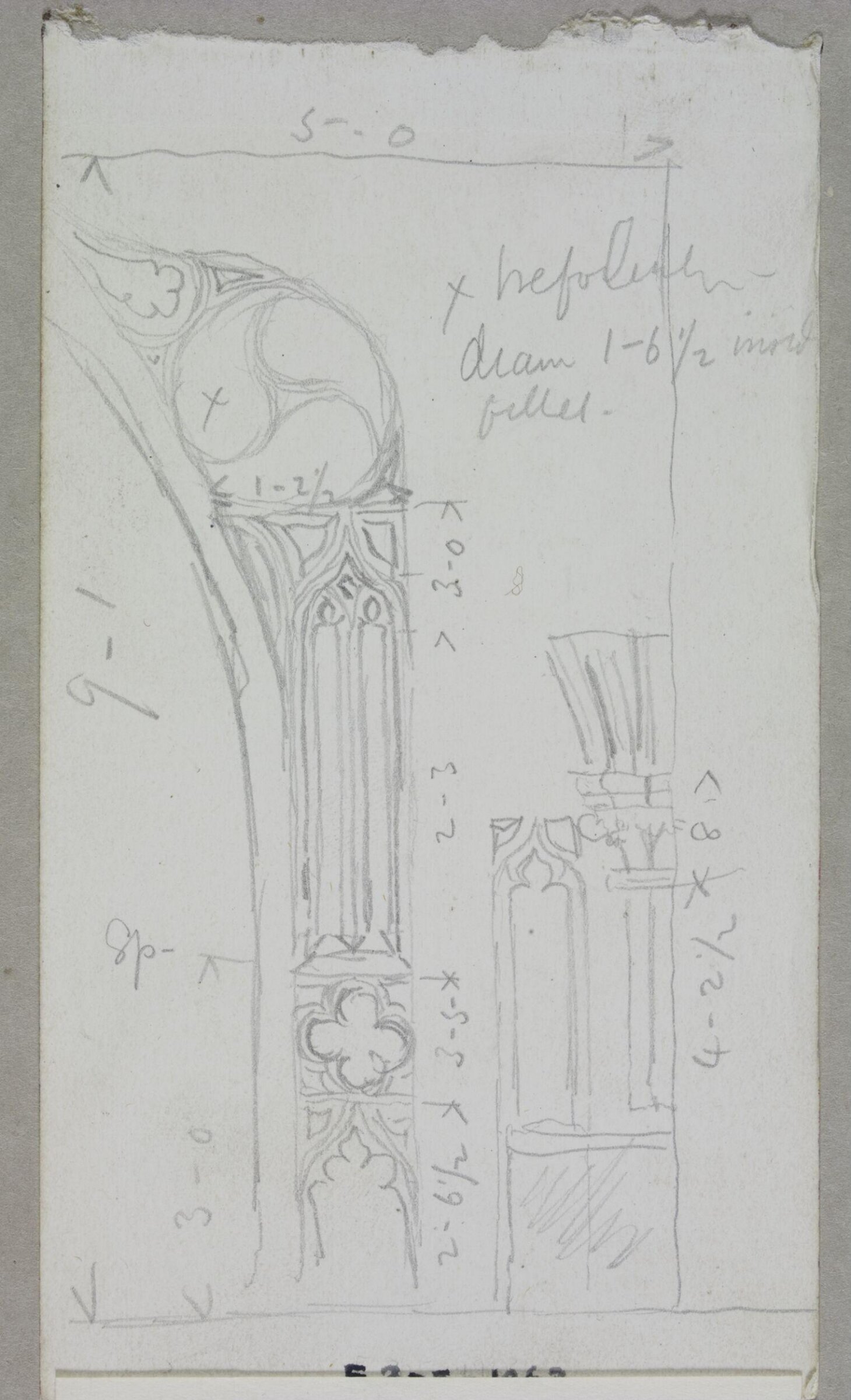 Drawing, Эдвард Уильям Годвин, май 1855 — июль 1855