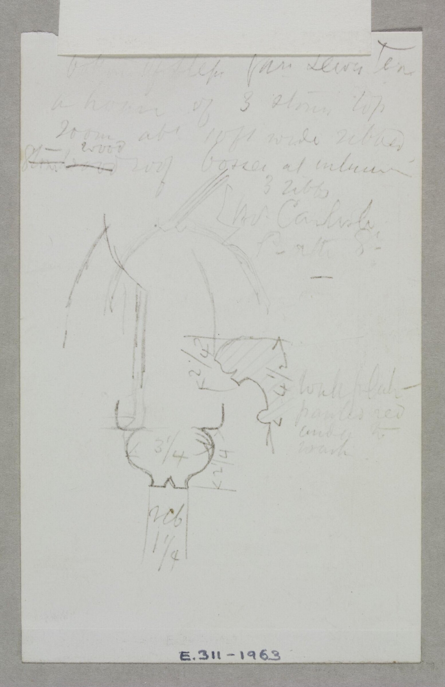 Drawing, Эдвард Уильям Годвин, конец XIX века