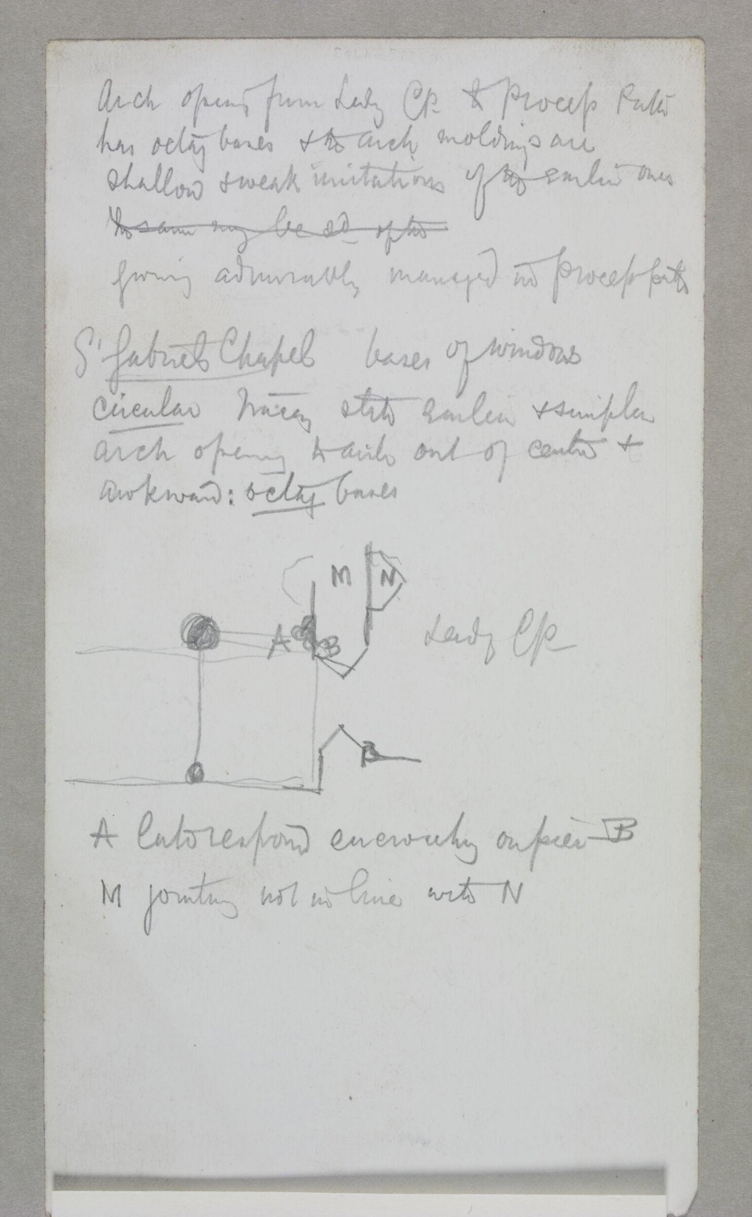 Drawing, Edward William Godwin, late 19th century