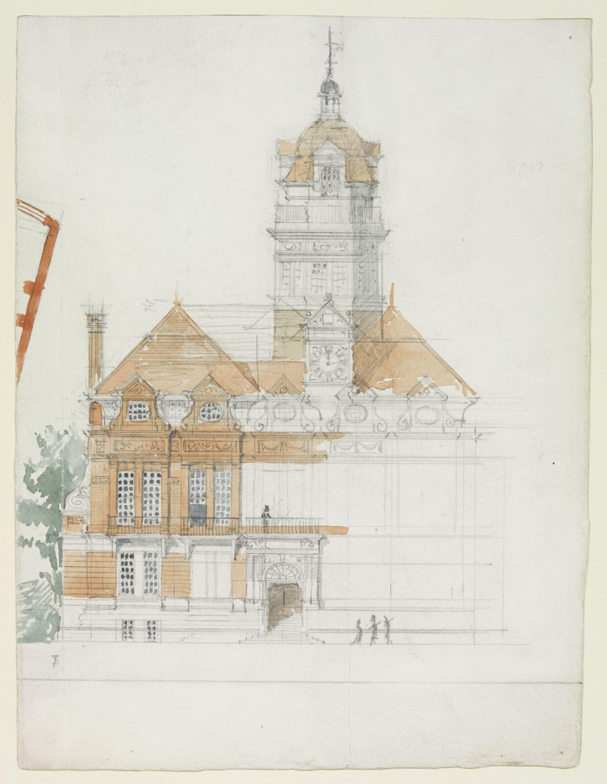 Drawing, Edward William Godwin, ca.1876