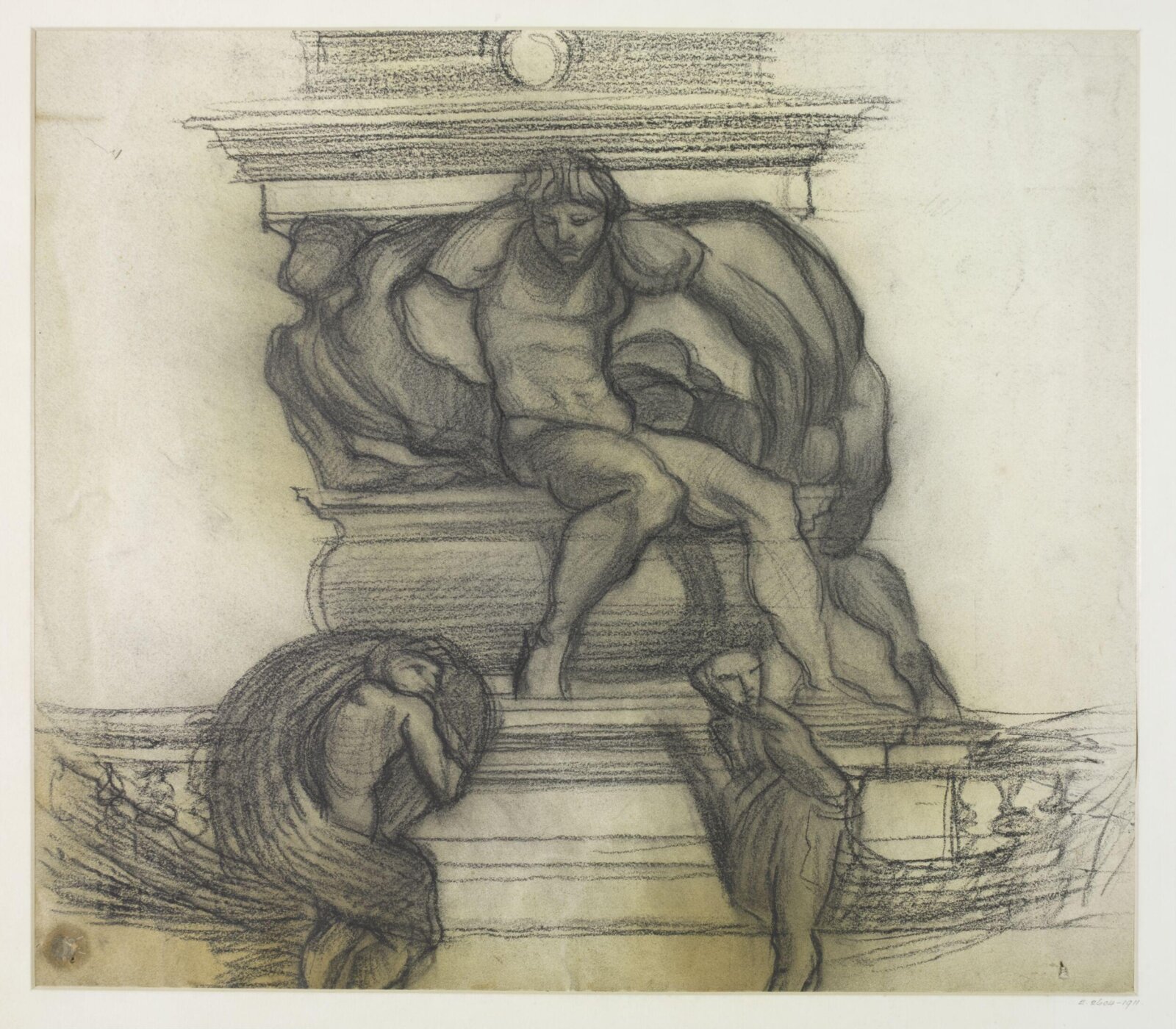 Drawing, Alfred Stevens, 19th century