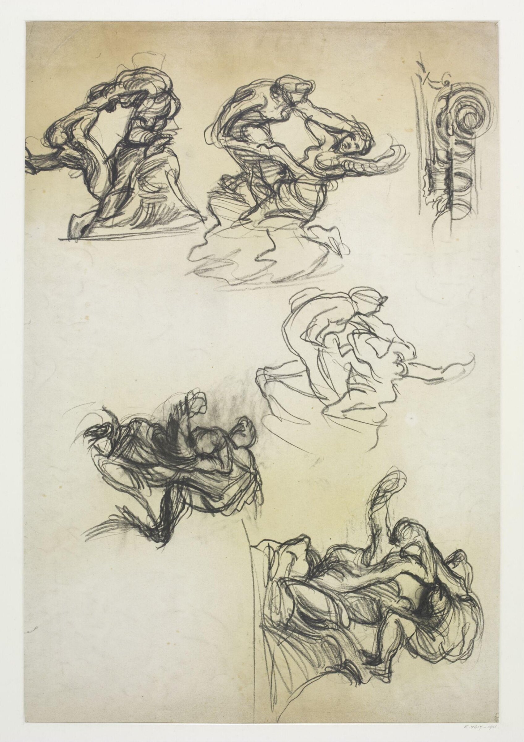 Study for St Paul's Cathedral, Alfred Stevens, 19th century