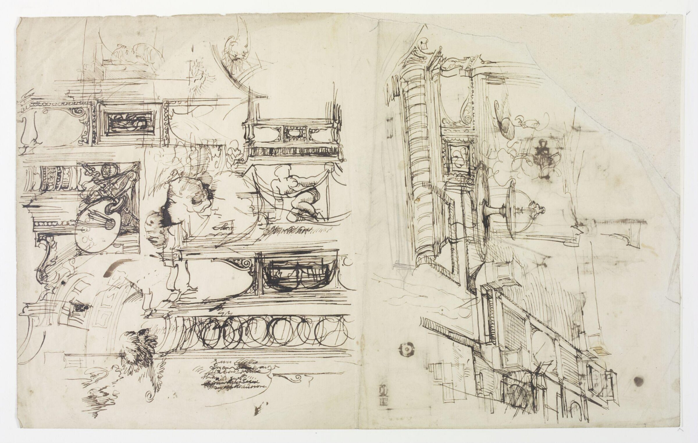 Drawing, Alfred Stevens, 19th century