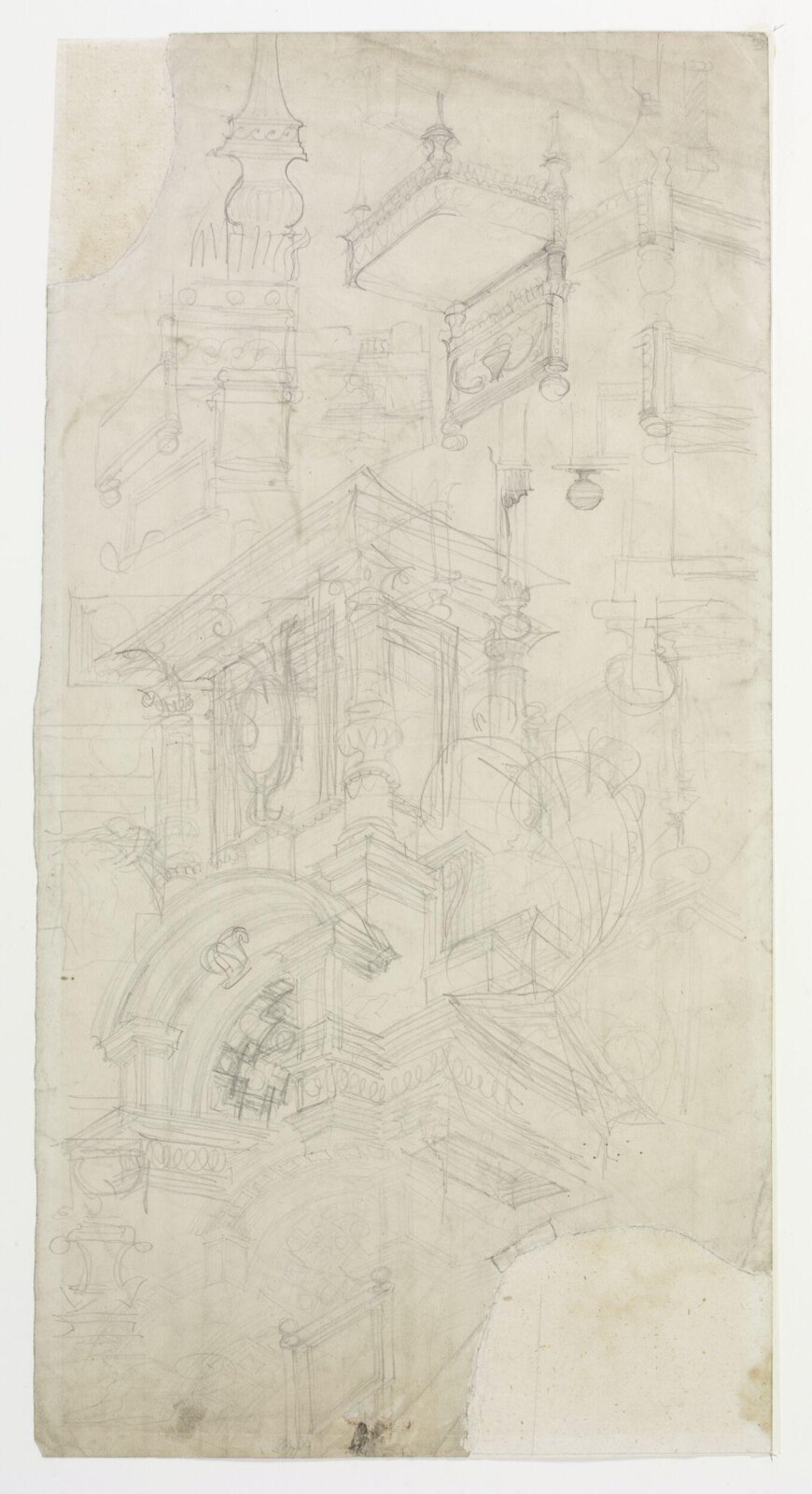 Drawing, Alfred Stevens, 19th century