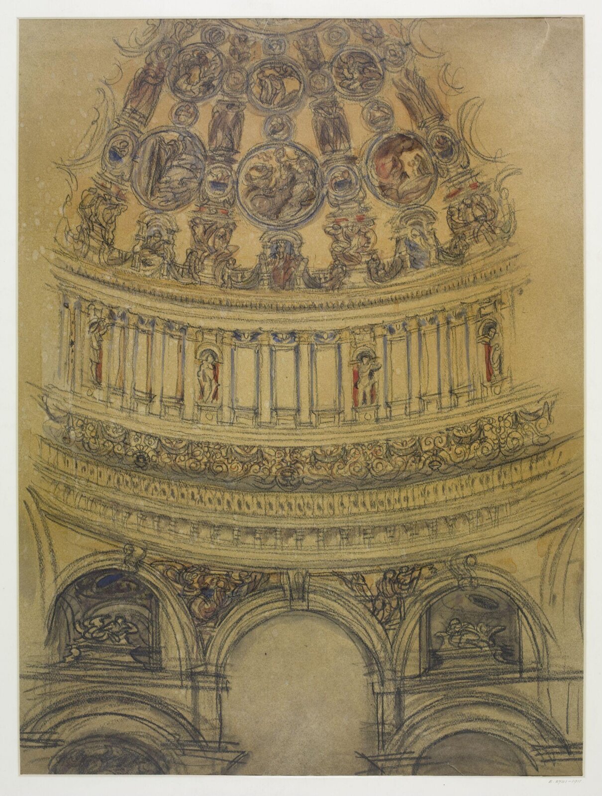 Drawing, Reuben Townroe, 19th century