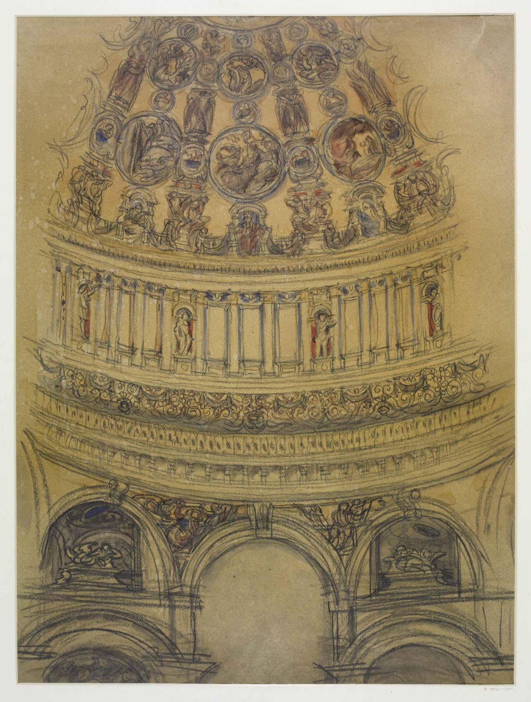 Drawing, Reuben Townroe, 19th century