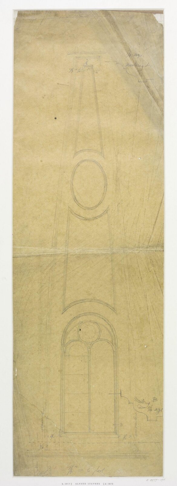 Drawing, Alfred Stevens, 19th century