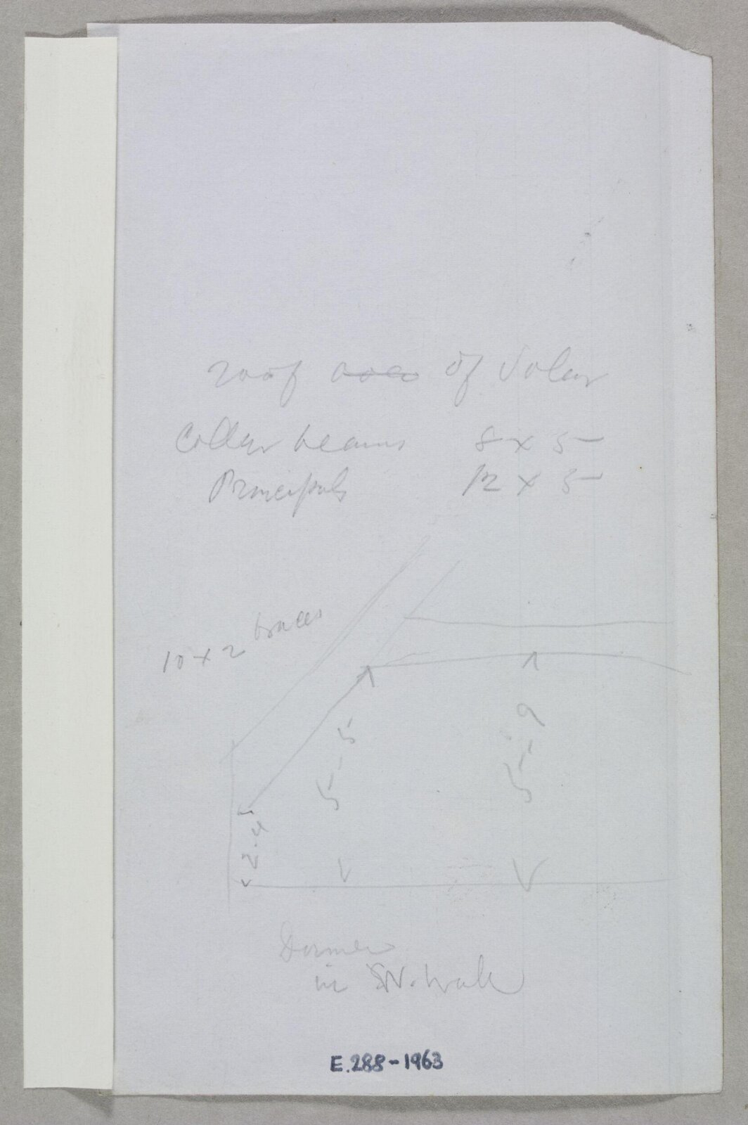 Drawing, Edward William Godwin, 1851