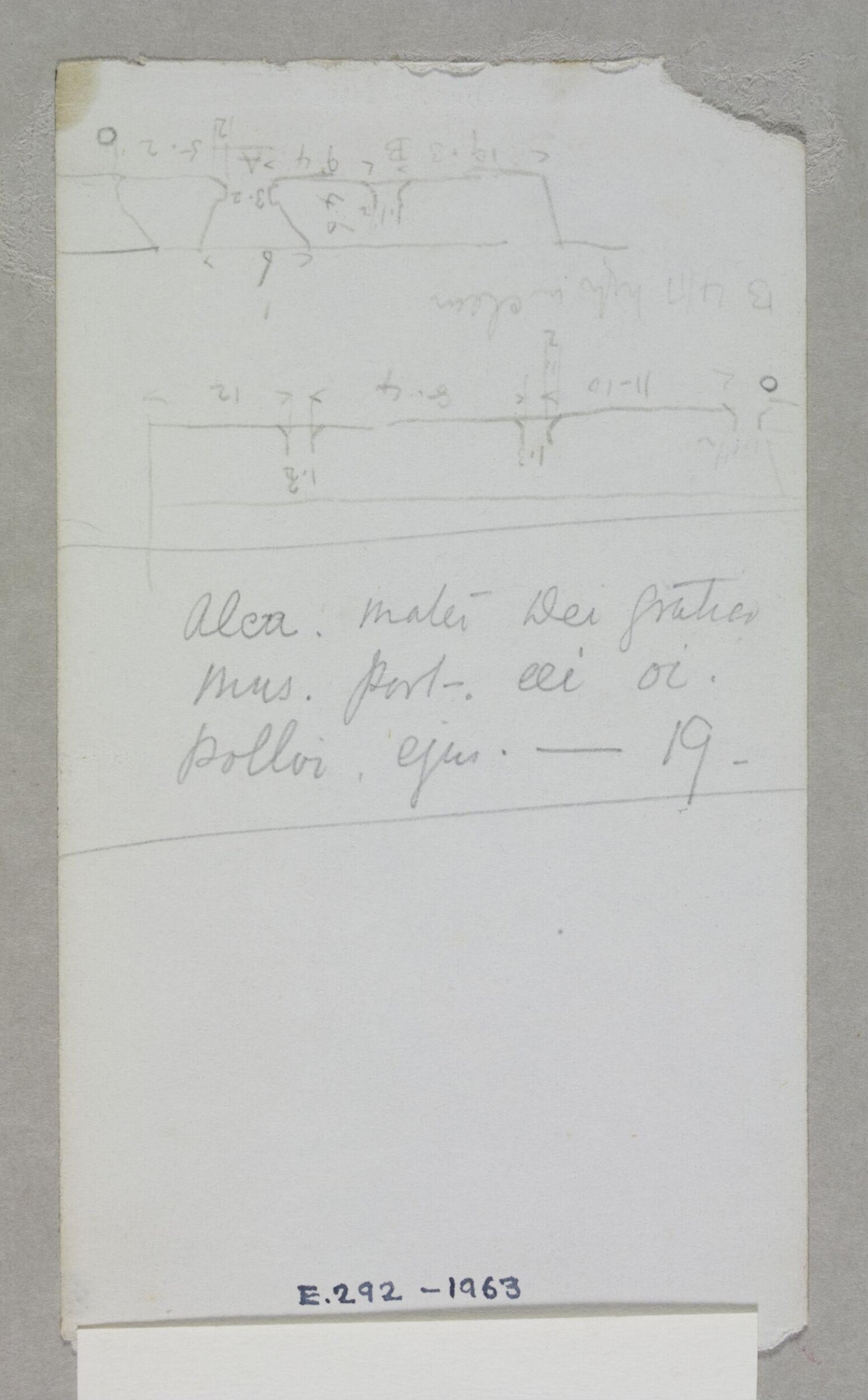 Drawing, Эдвард Уильям Годвин, 1850-е