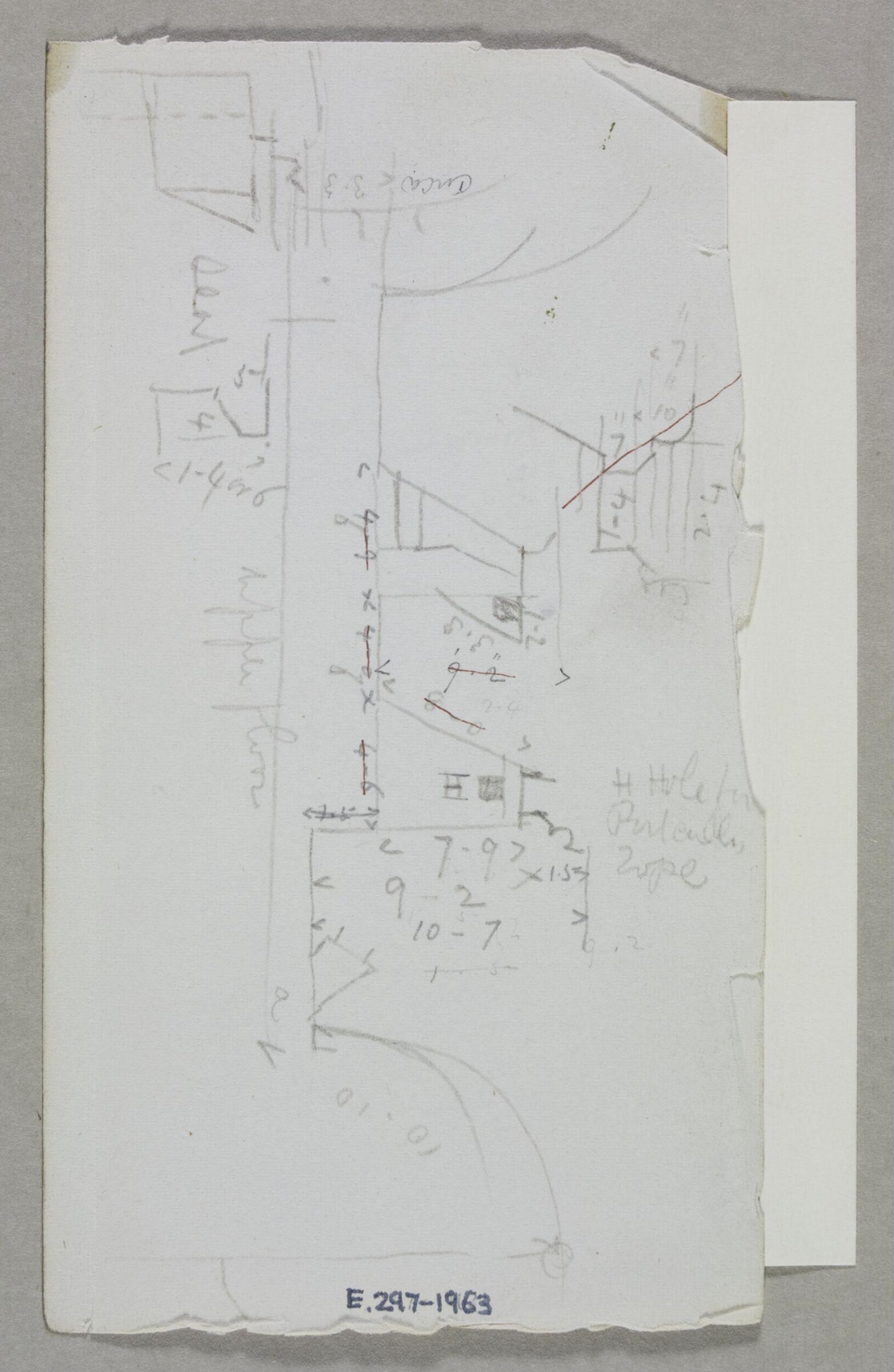 Drawing, Эдвард Уильям Годвин, 1850-е
