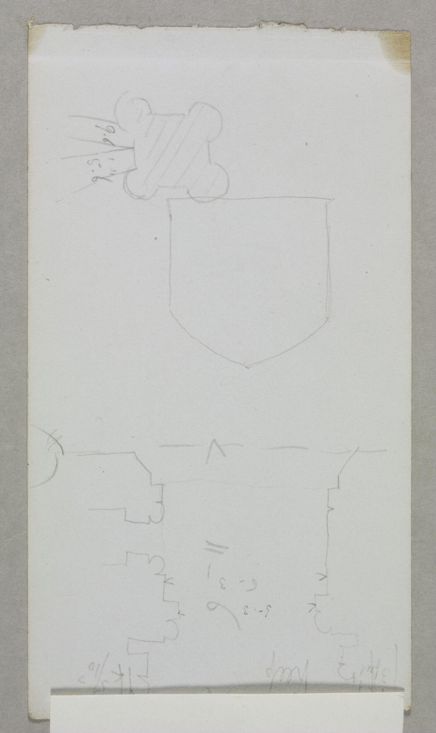 Drawing, Эдвард Уильям Годвин, 1850-е