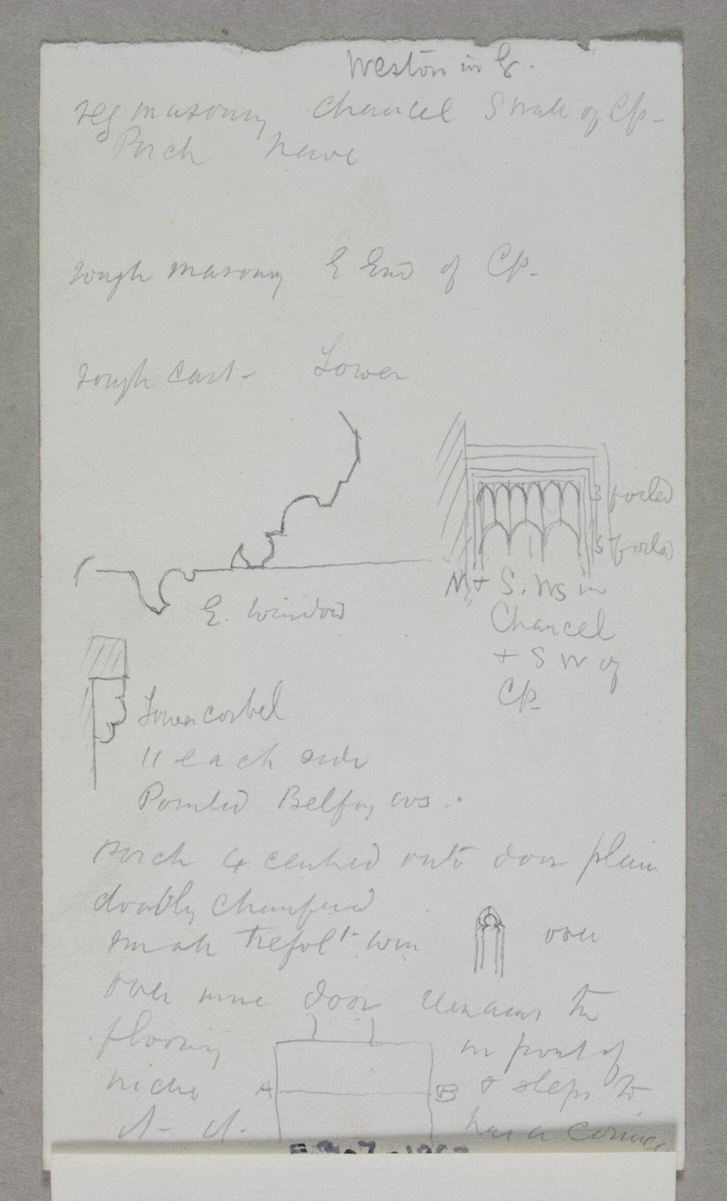 Drawing, Эдвард Уильям Годвин, май 1855 — июль 1855