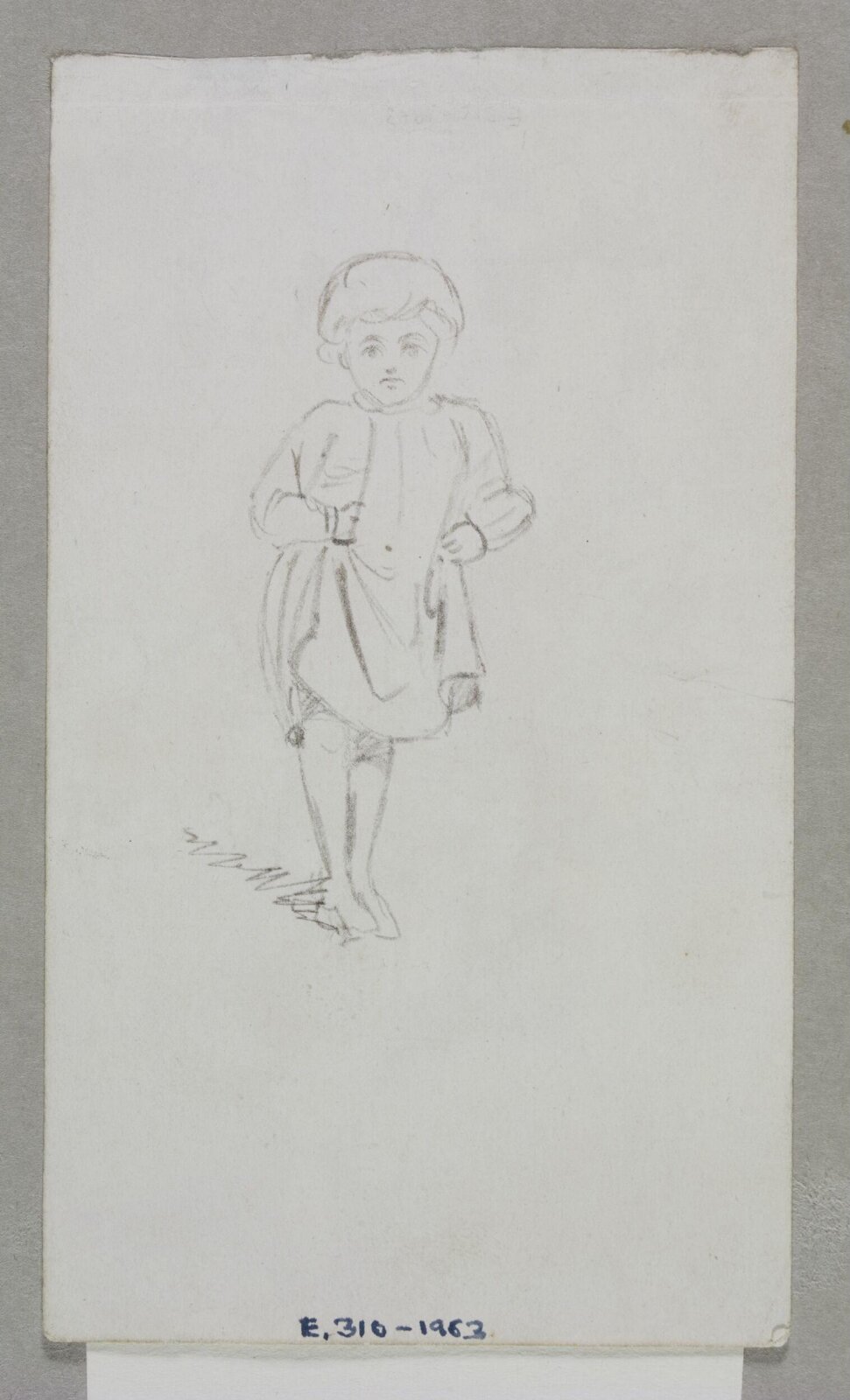 Drawing, Edward William Godwin, late 19th century