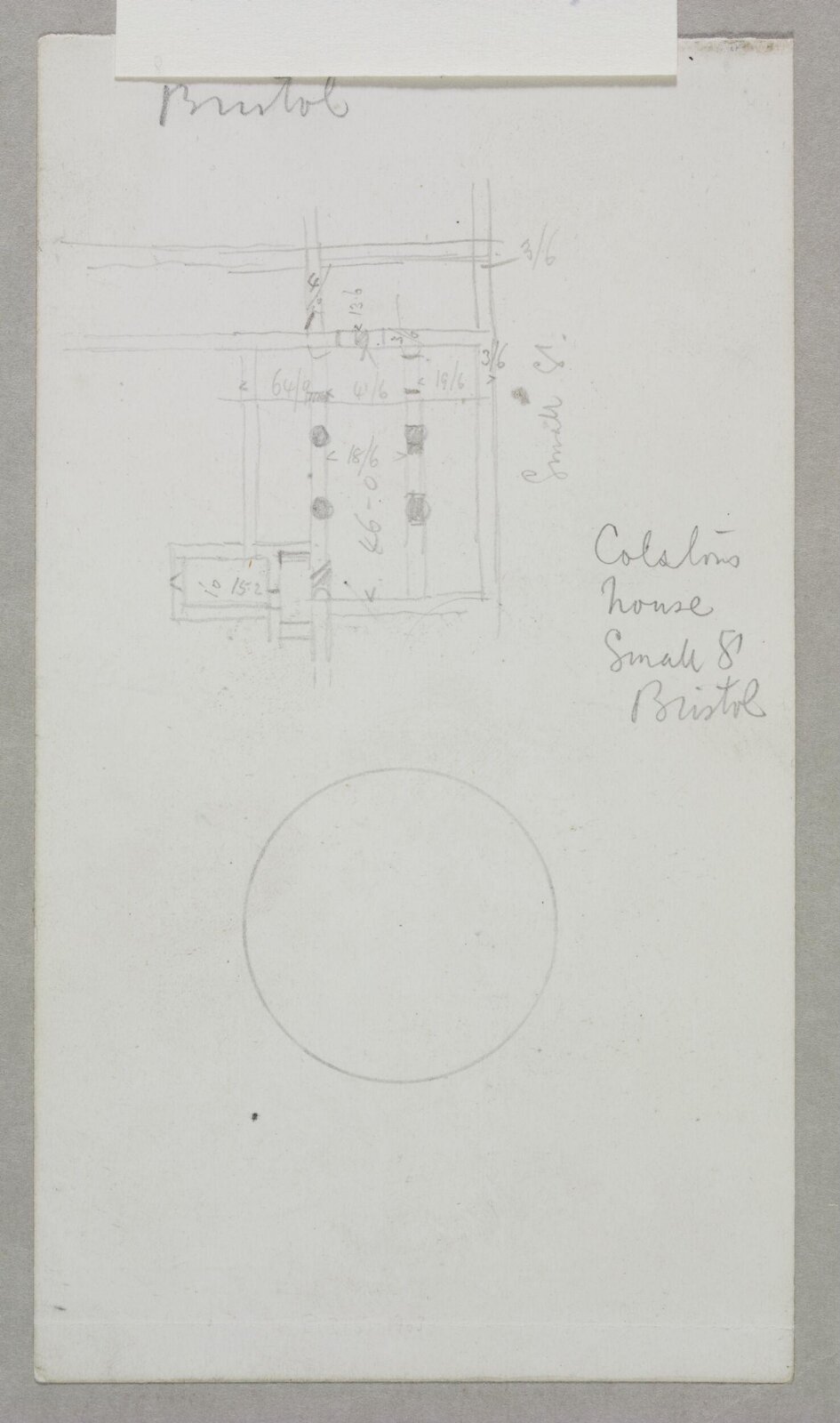 Drawing, Edward William Godwin, late 19th century