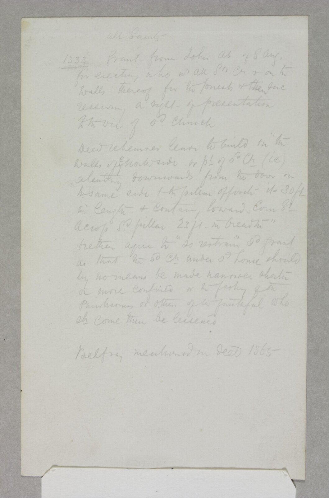 Drawing, Edward William Godwin, late 19th century