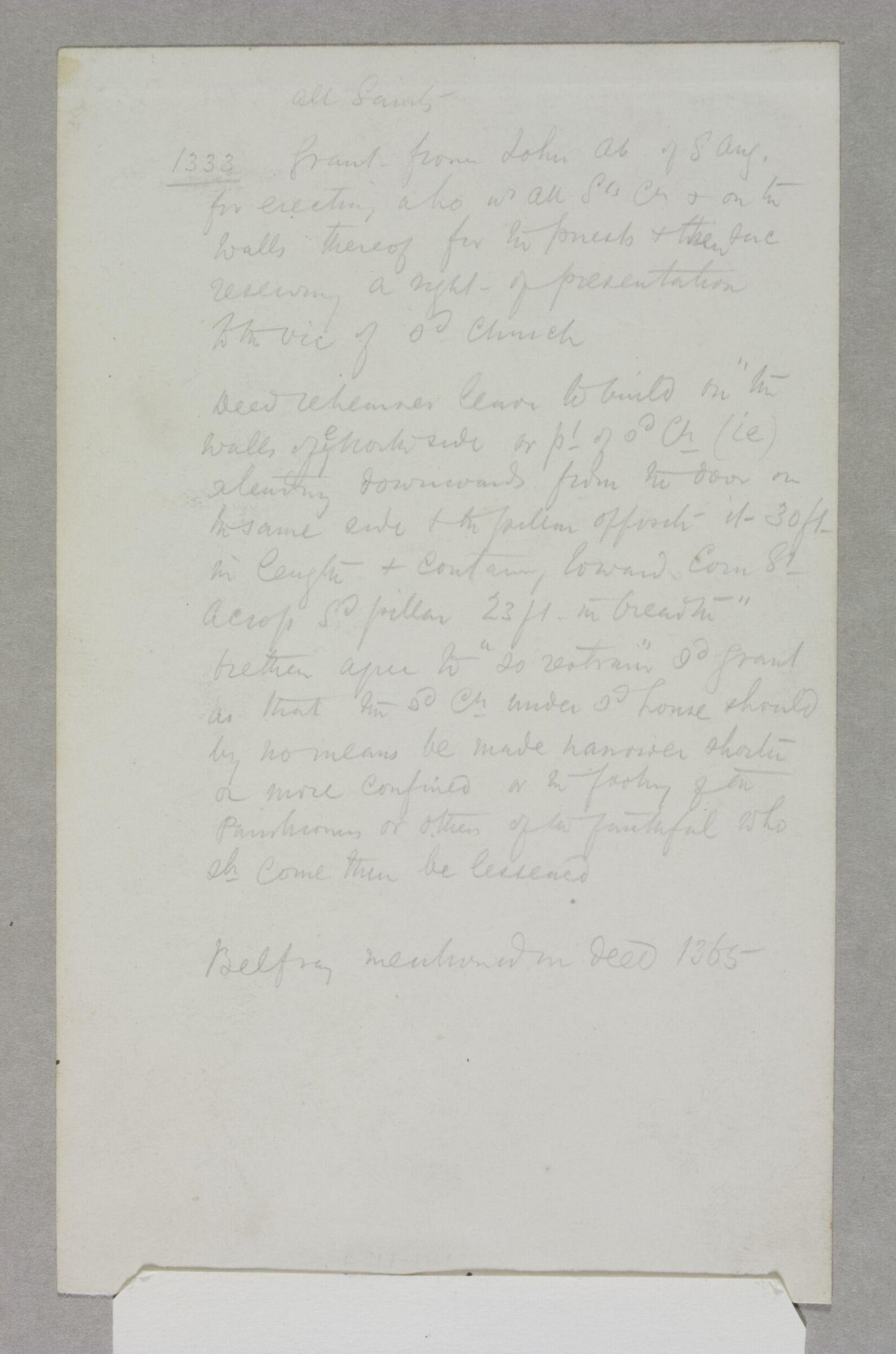 Drawing, Edward William Godwin, late 19th century
