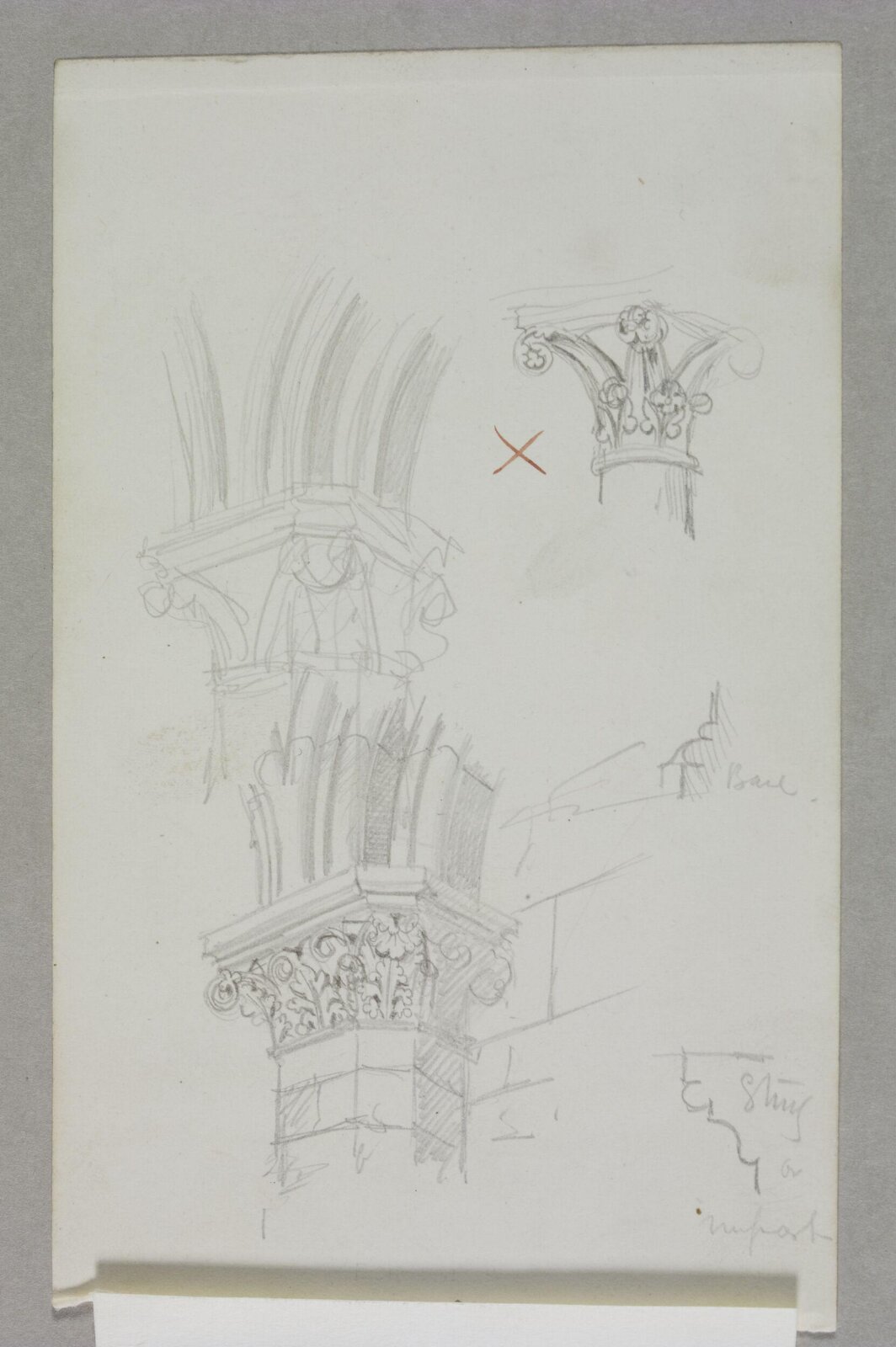 Drawing, Edward William Godwin, late 19th century