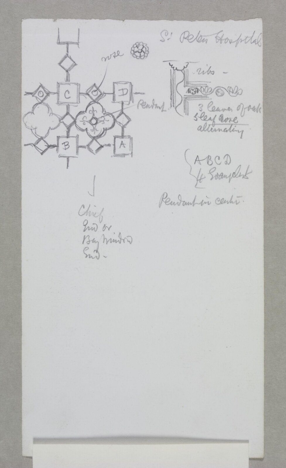 Drawing, Edward William Godwin, late 19th century