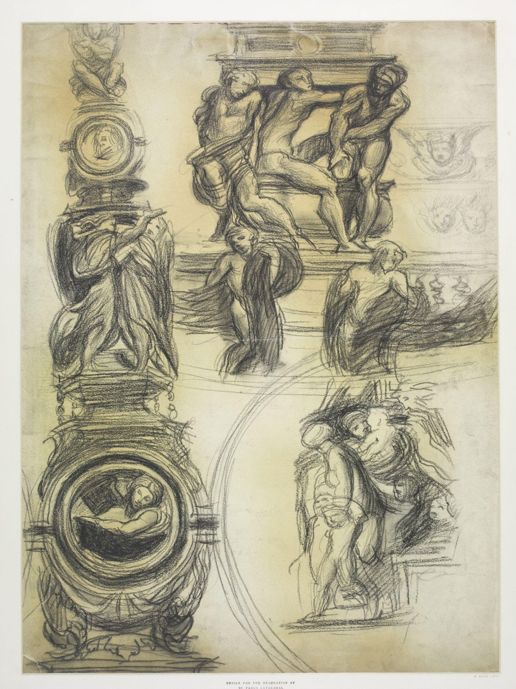 Drawing, Alfred Stevens, 19th century