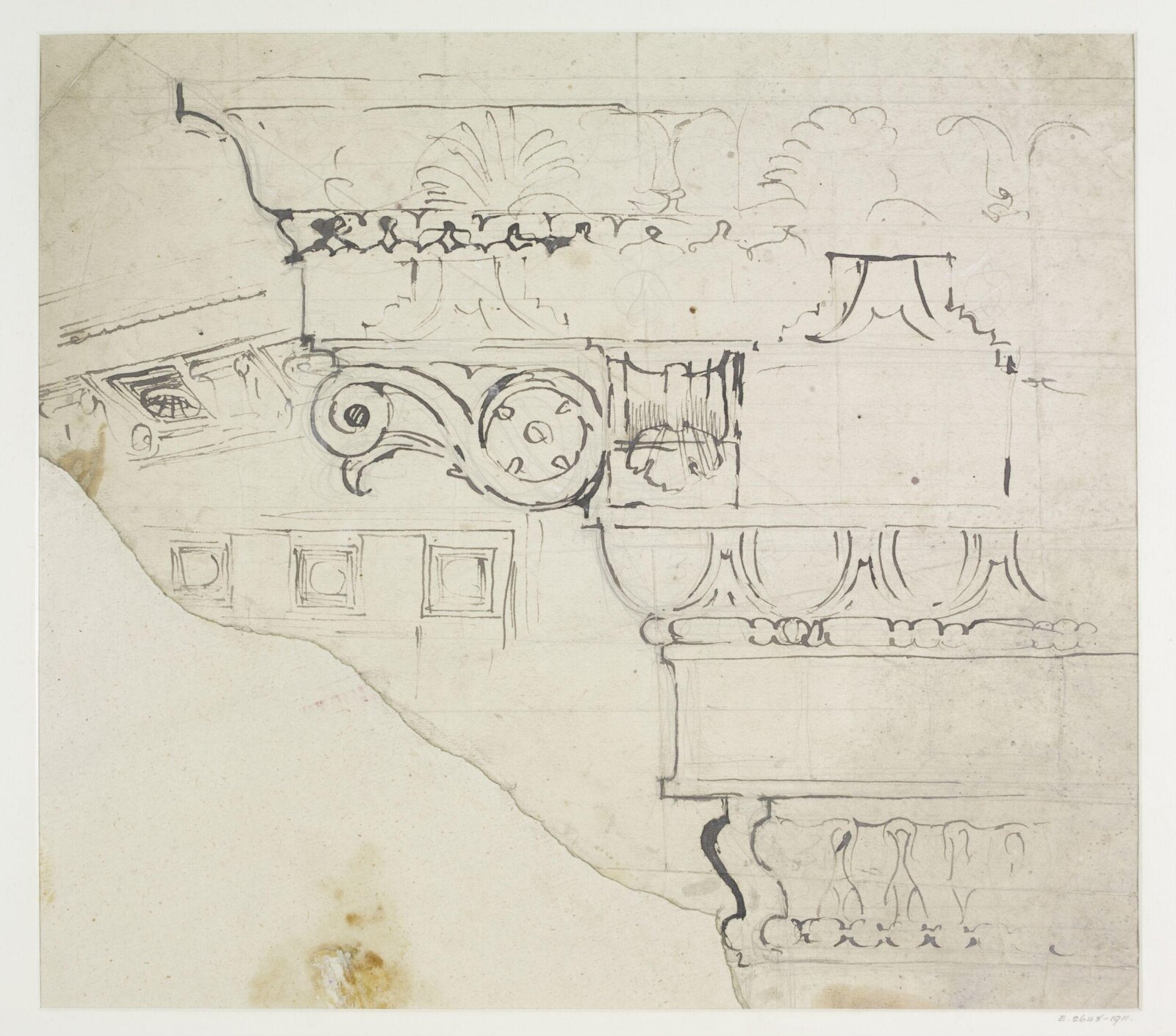Drawing, Alfred Stevens, 19th century