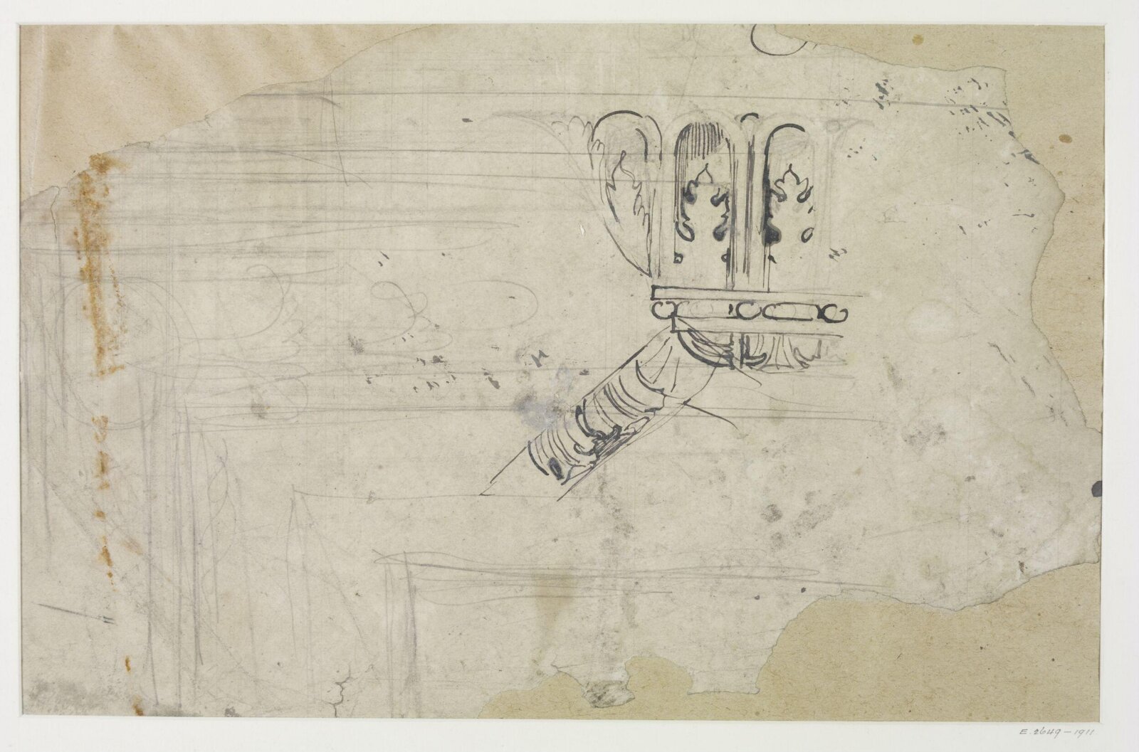 Drawing, Alfred Stevens, 19th century