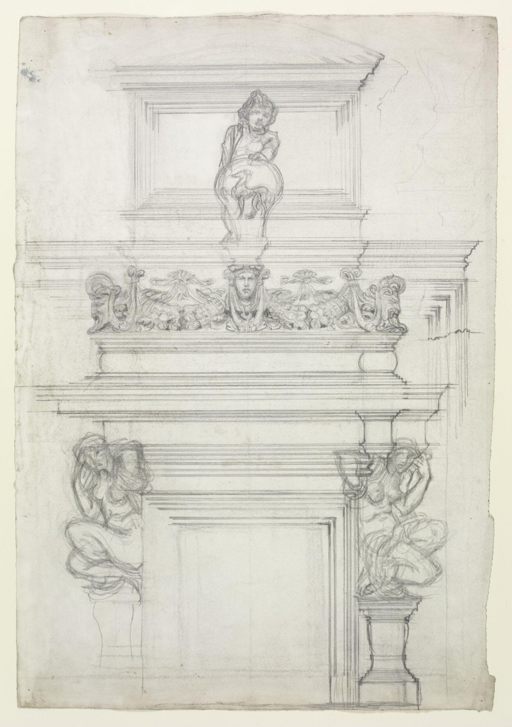 Drawing, Alfred Stevens, 19th century