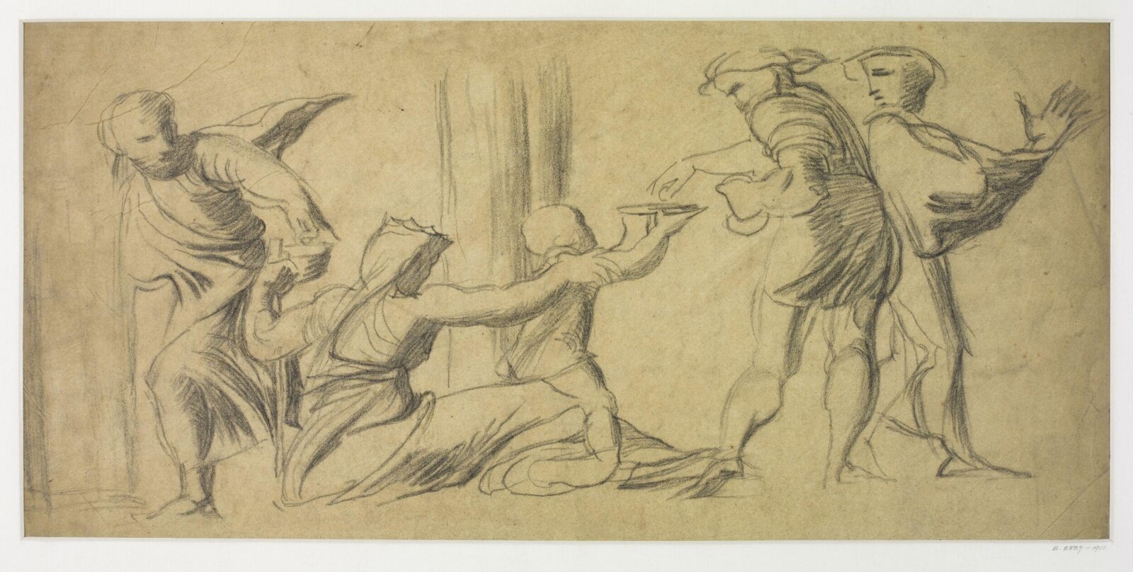 Drawing, Alfred Stevens, 19th century