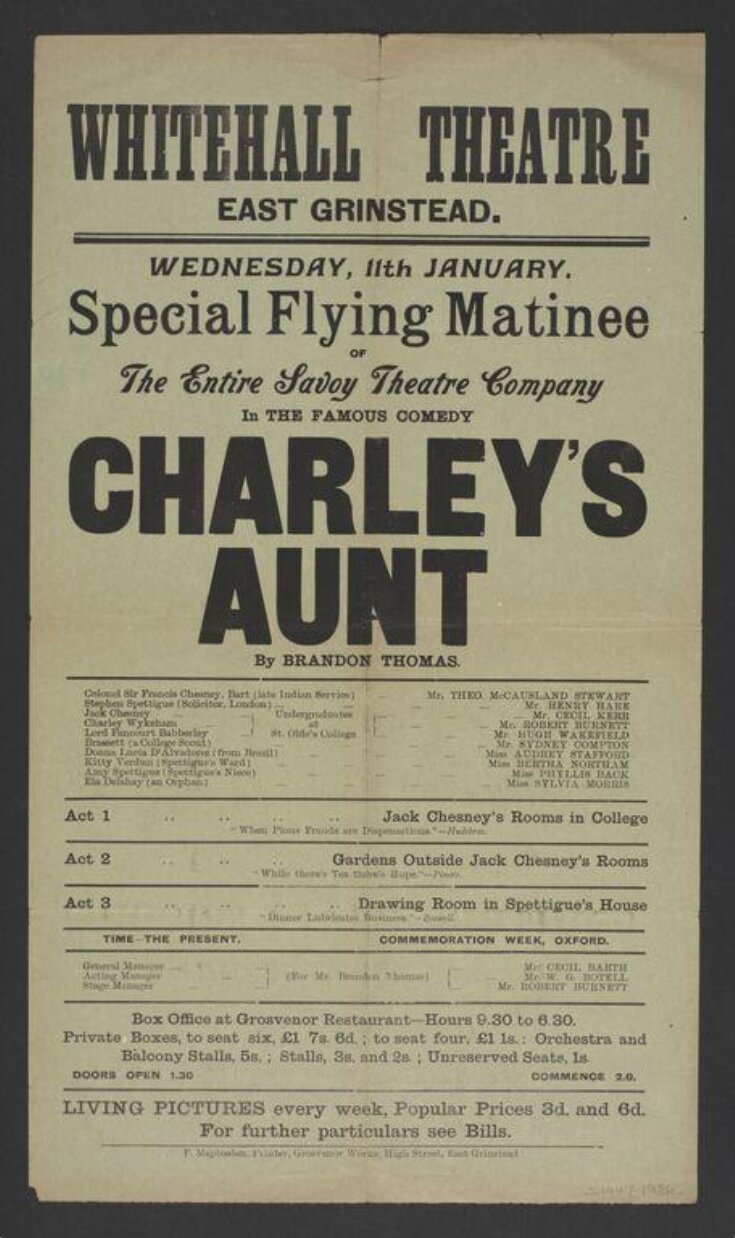 Charley's Aunt image