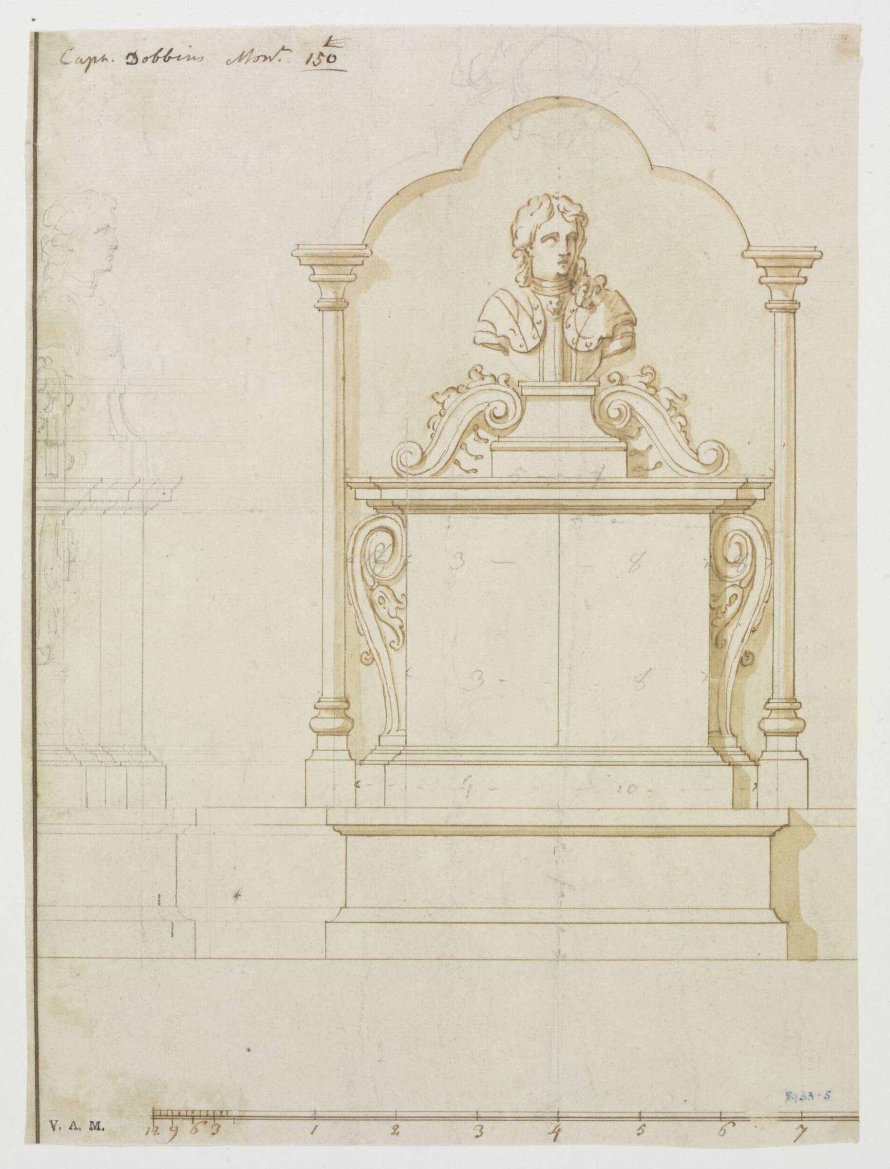 Drawing, John Michael Rysbrack