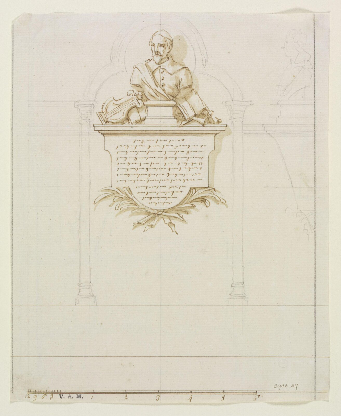 Drawing, John Michael Rysbrack