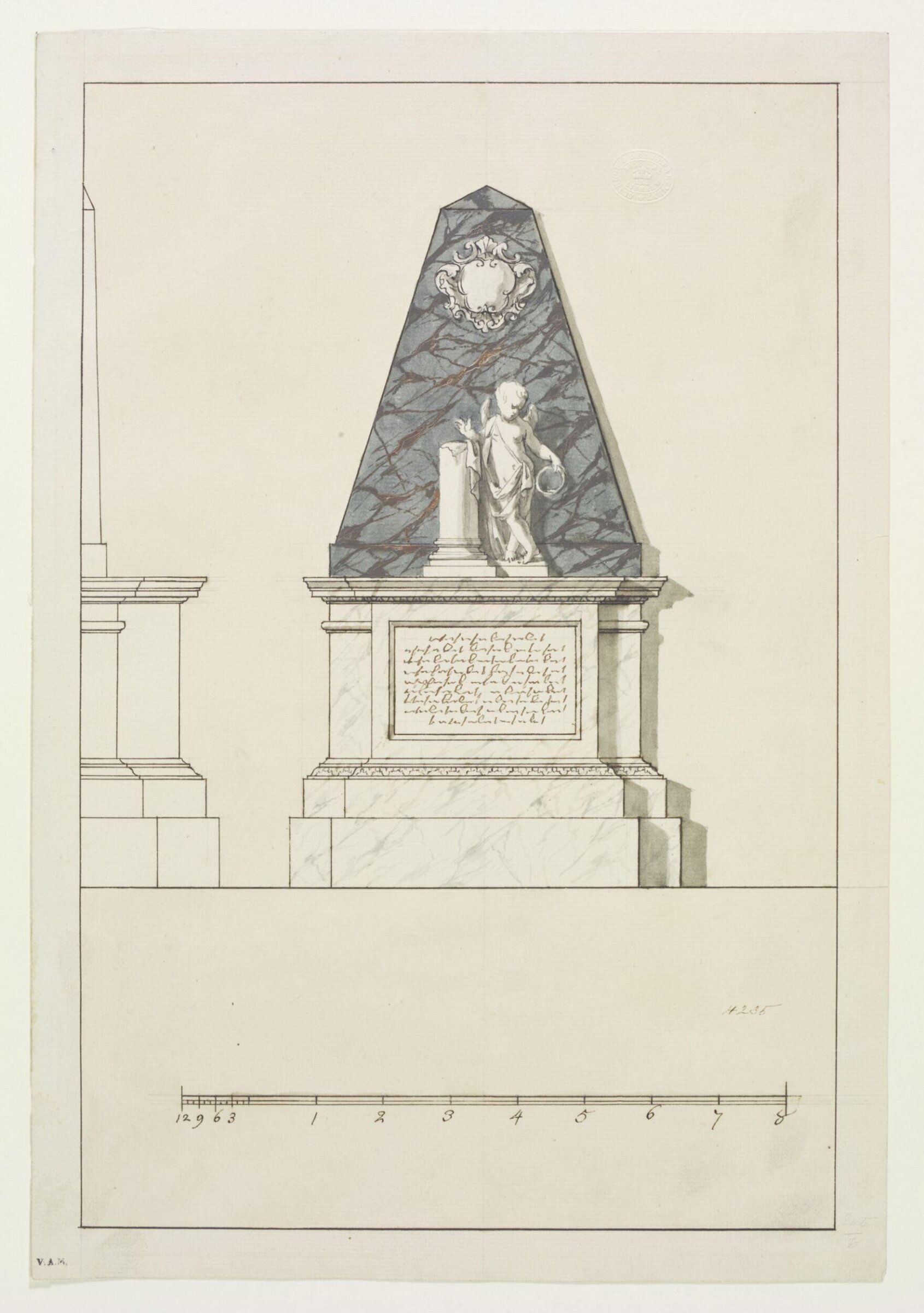 Drawing, John Michael Rysbrack