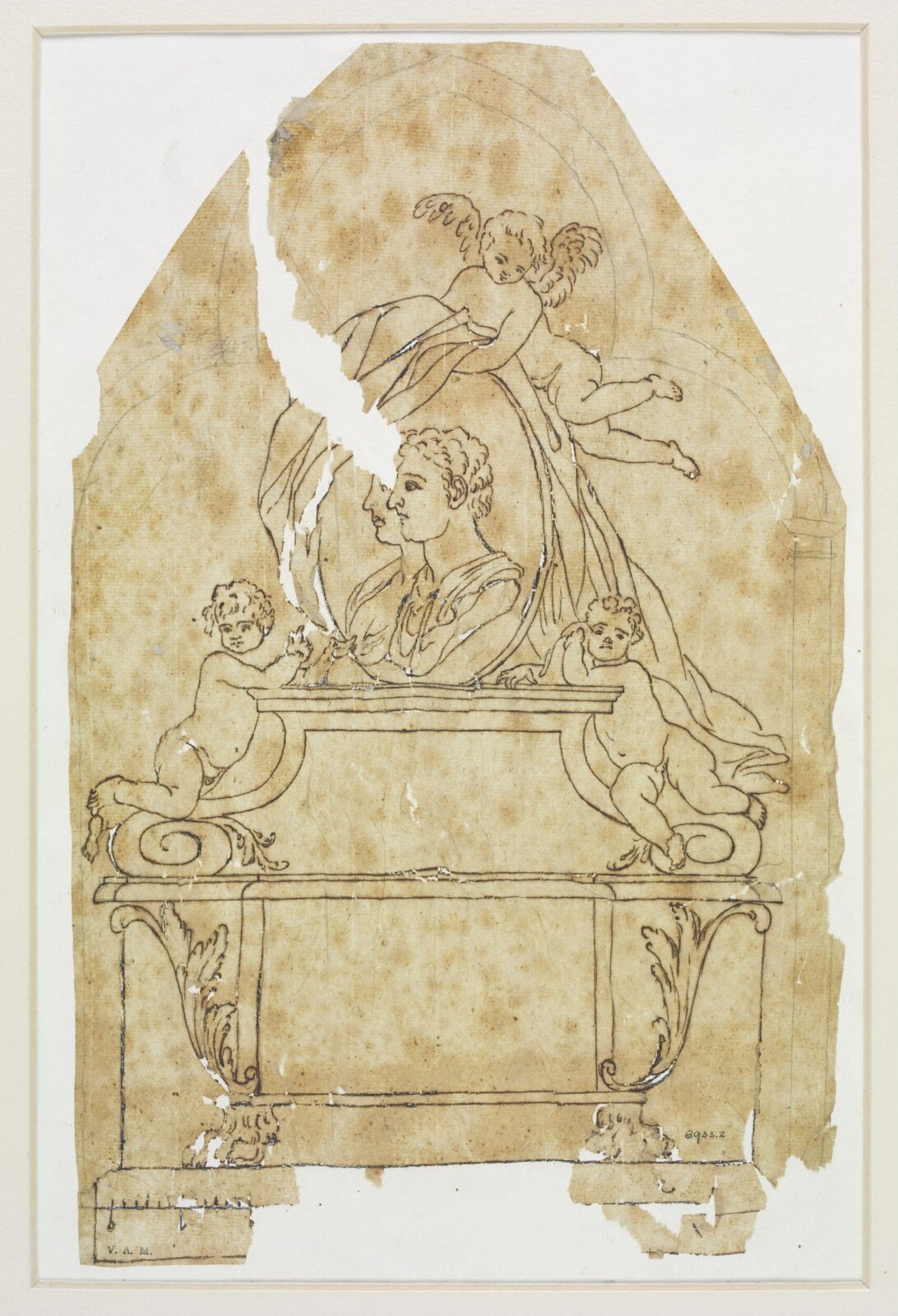 Drawing, Cheere, Henry Sir, Bt