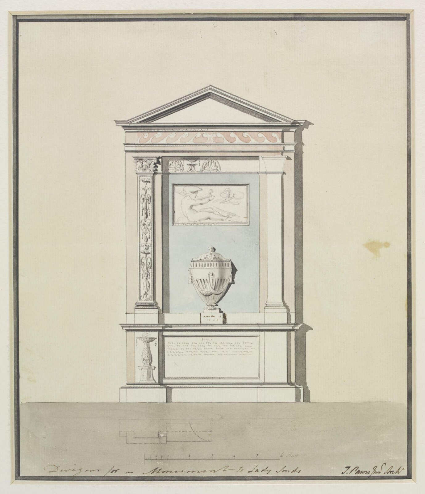 Drawing, James Paine