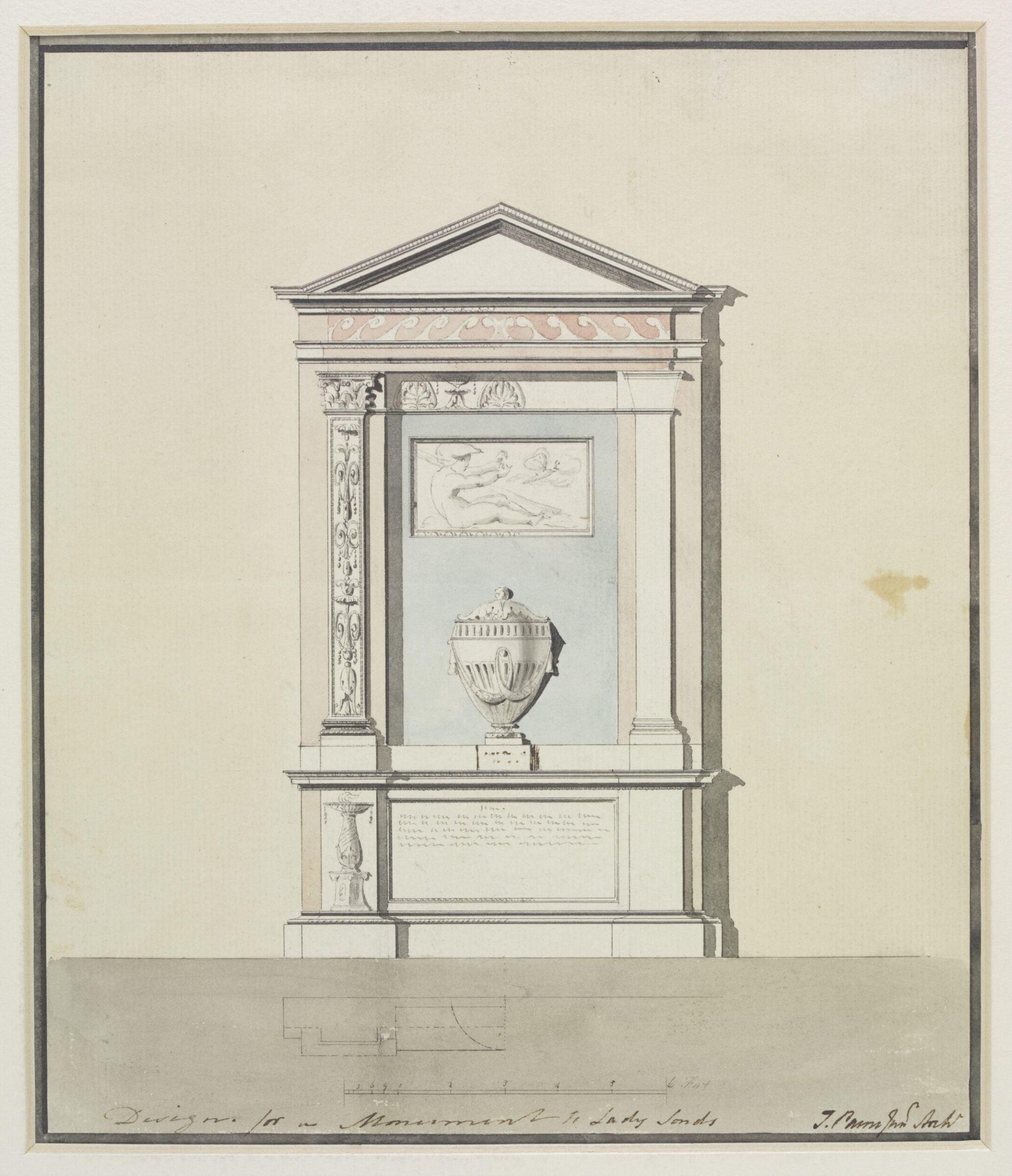 Drawing, James Paine