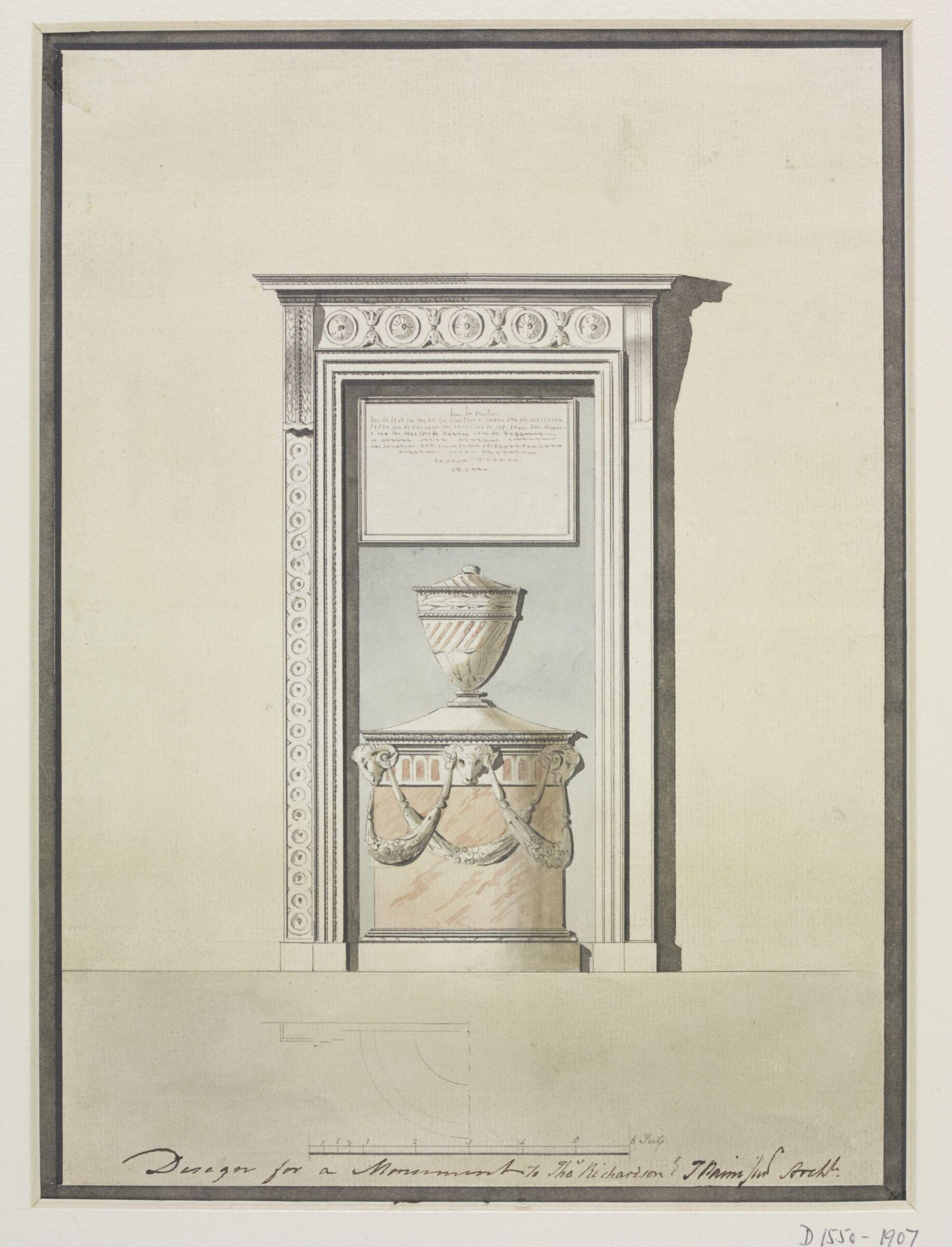 Drawing, James Paine