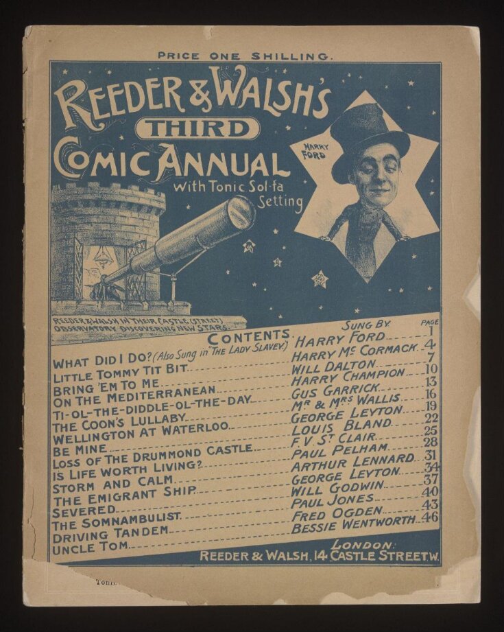 Reeder & Walsh's Third Comic Annual image