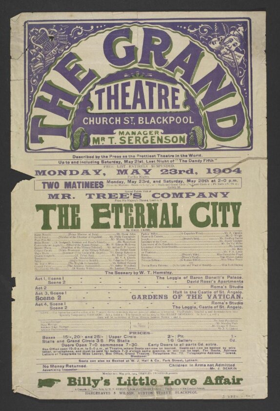 Poster (1904) by Jane Wilson