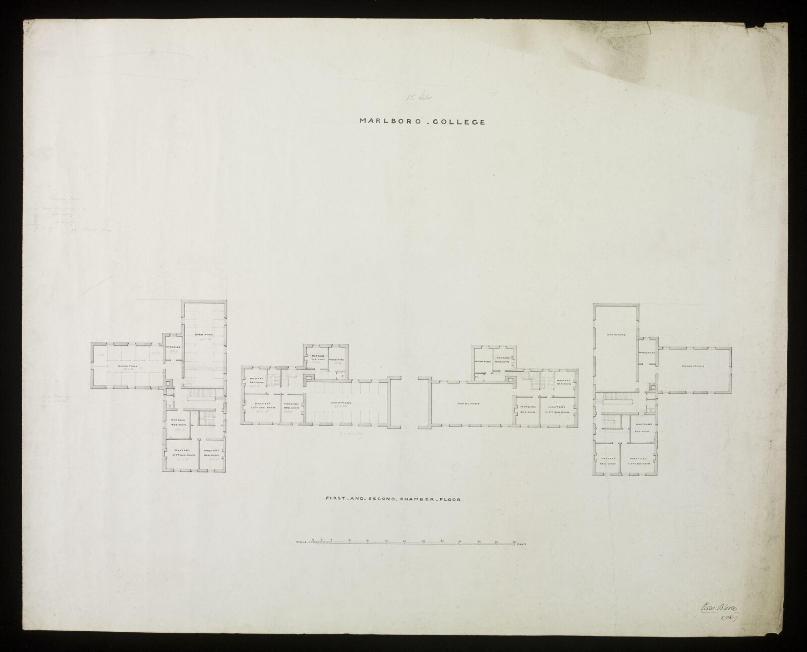 Drawing, Edward Blore, 1845-50