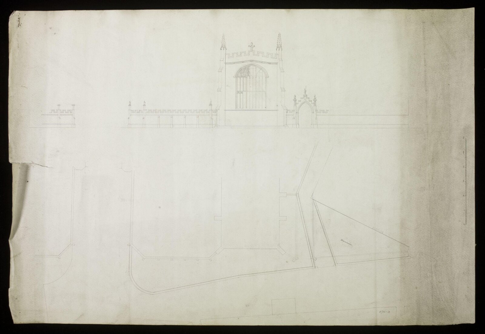 Drawing, Edward Blore, 1845-50