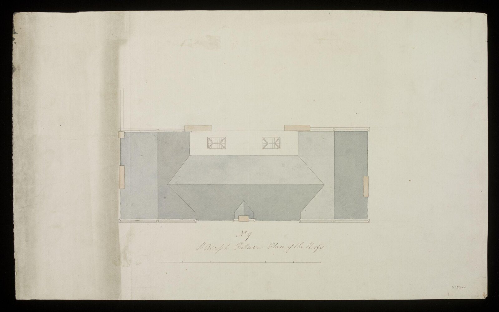 Drawing, Edward Blore, 1830-1