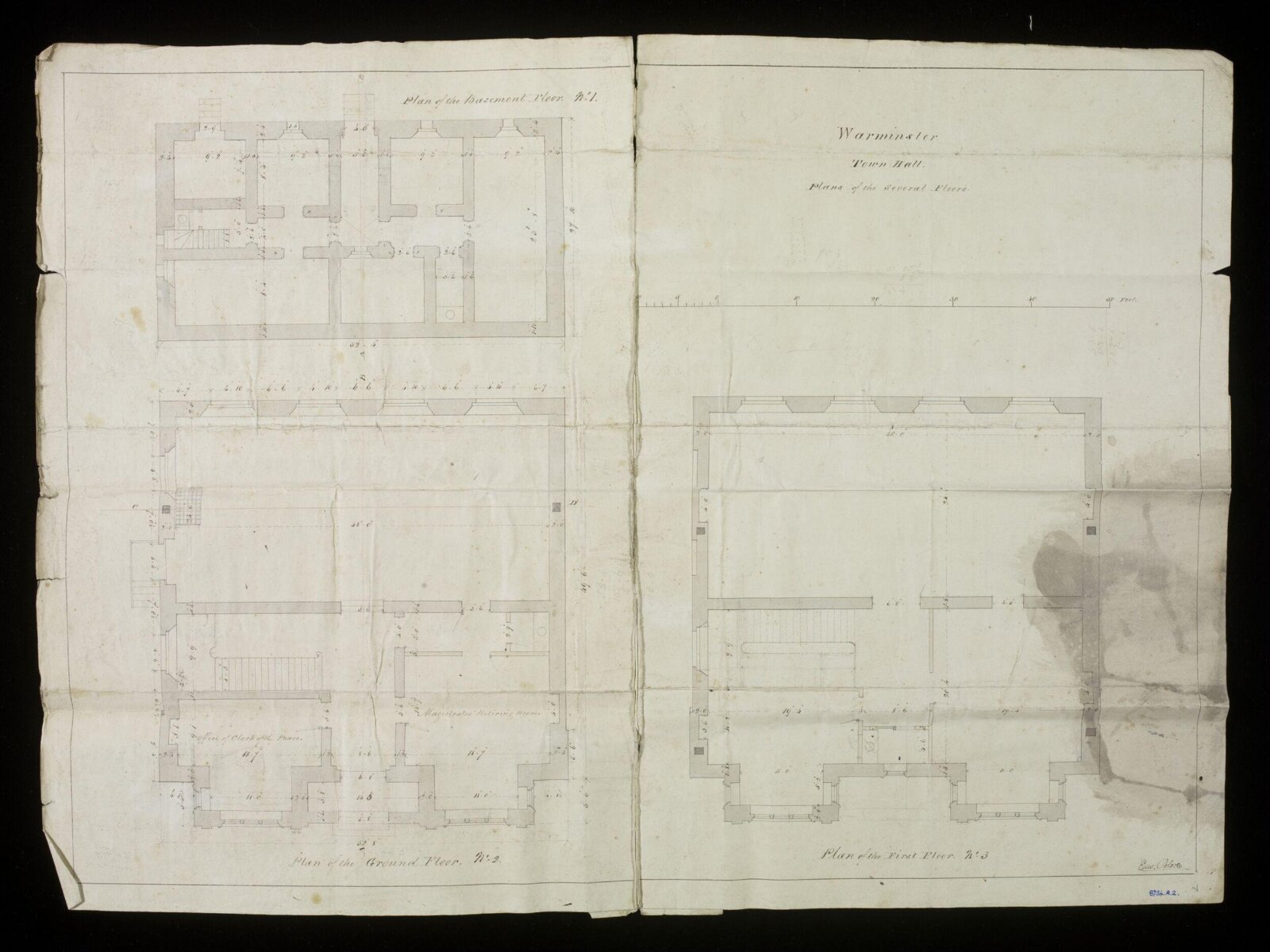 Drawing, Edward Blore, c 1830
