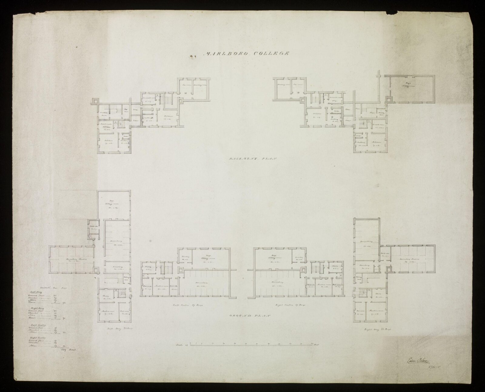 Drawing, Edward Blore, 1845-50