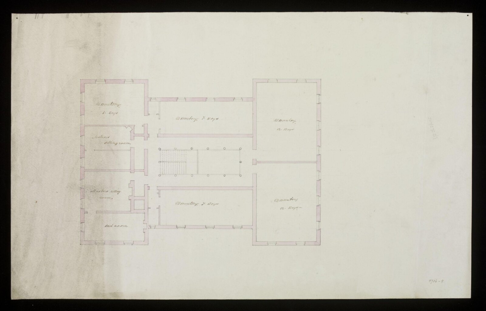 Drawing, Edward Blore, 1845-50