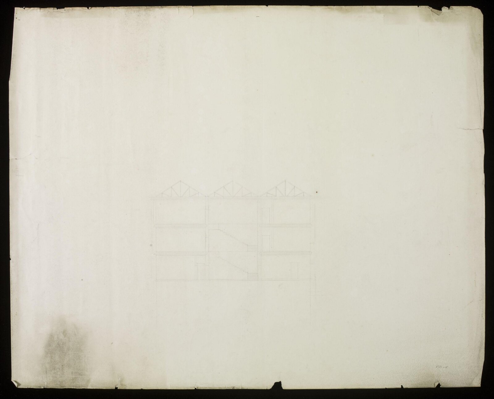 Drawing, Edward Blore, 1845-50
