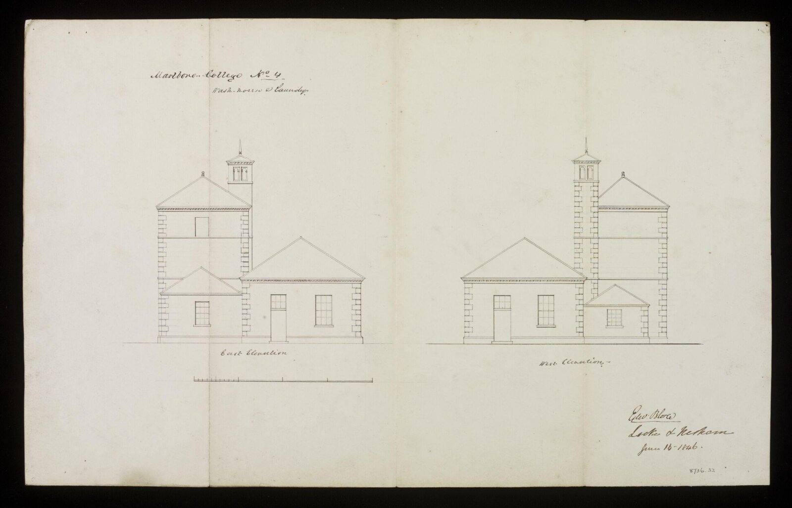 Drawing, Edward Blore, 16/06/1846