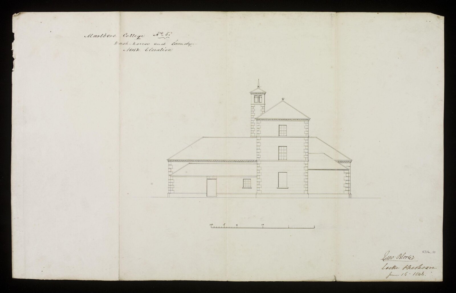Drawing, Edward Blore, 16/06/1846